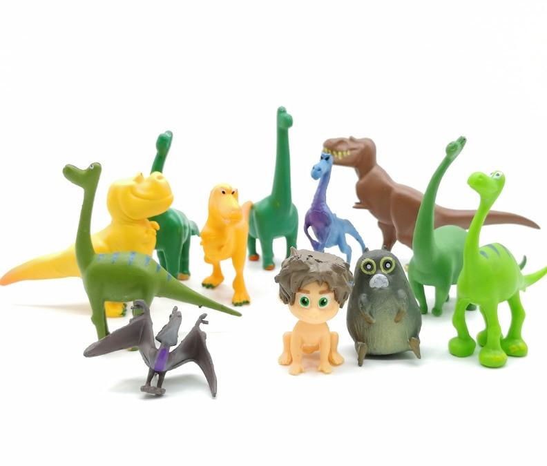 Figurine Dinosaure T-Rex Brun - Anniversaire - Annikids