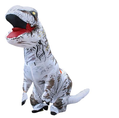 Déguisement de dinosaure gonflable pour adultes T-REX Costume enfant  jurassique Halloween Blowup 