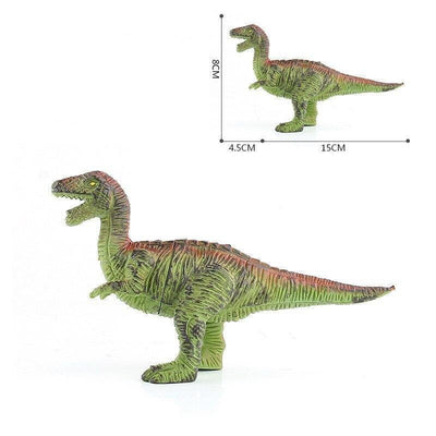 Figurine du chasseur vélociraptor le dinosaure