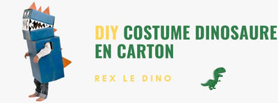 DIY: Costume Dinosaure en Carton