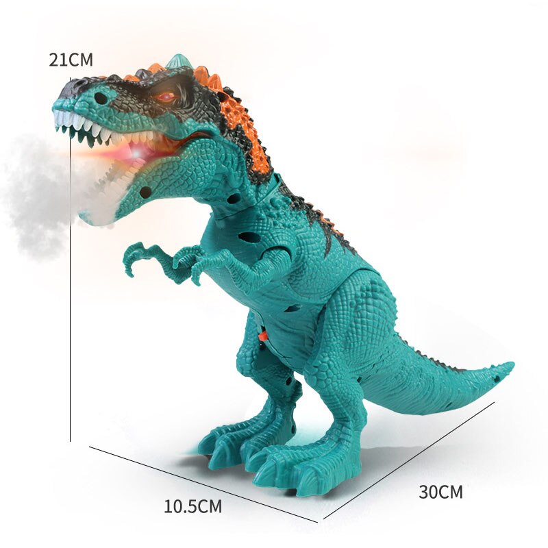 Dinosaure T-Rex Télécommandé SYNCFUN – Marche, Rugit Et A Des LED – Jouet Réaliste Pour Enfants 3-7 Ans – Idéal Cadeau Noël Ou Anniversaire