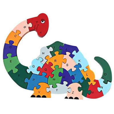 puzzle dinosaure alphabet