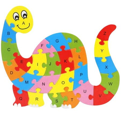 Puzzle Dinosaure lettre