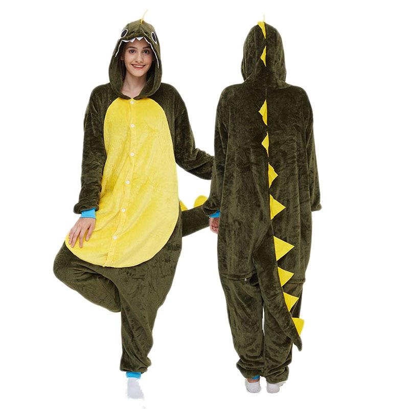Pyjama Une Pièce Dinosaur Homme - Combinaison Manches Courtes Coton Élastique | Déguisement Confy
