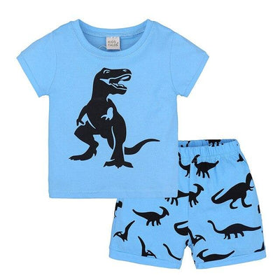 Enfant pyjama été dinosaure
