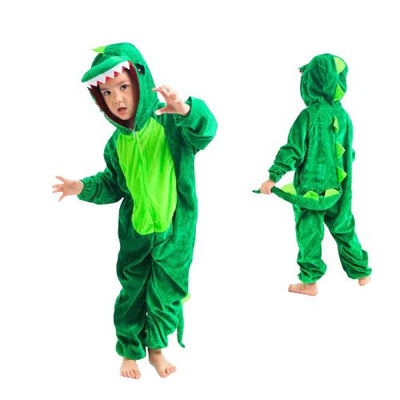 Acheter Pyjama Dinosaure Vert foncé Enfant / Kigurumi pas cher