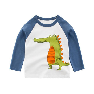 t shirt dinosaure junior dessin